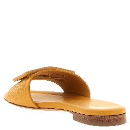 Multicolor Calfskin Slides