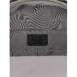 Gray Polyester Backpack