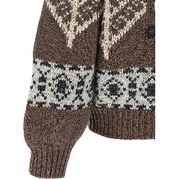 Brown Cashmere Cardigan