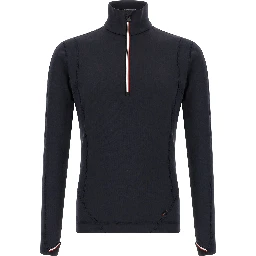 Blue Polyamide Sweatshirt