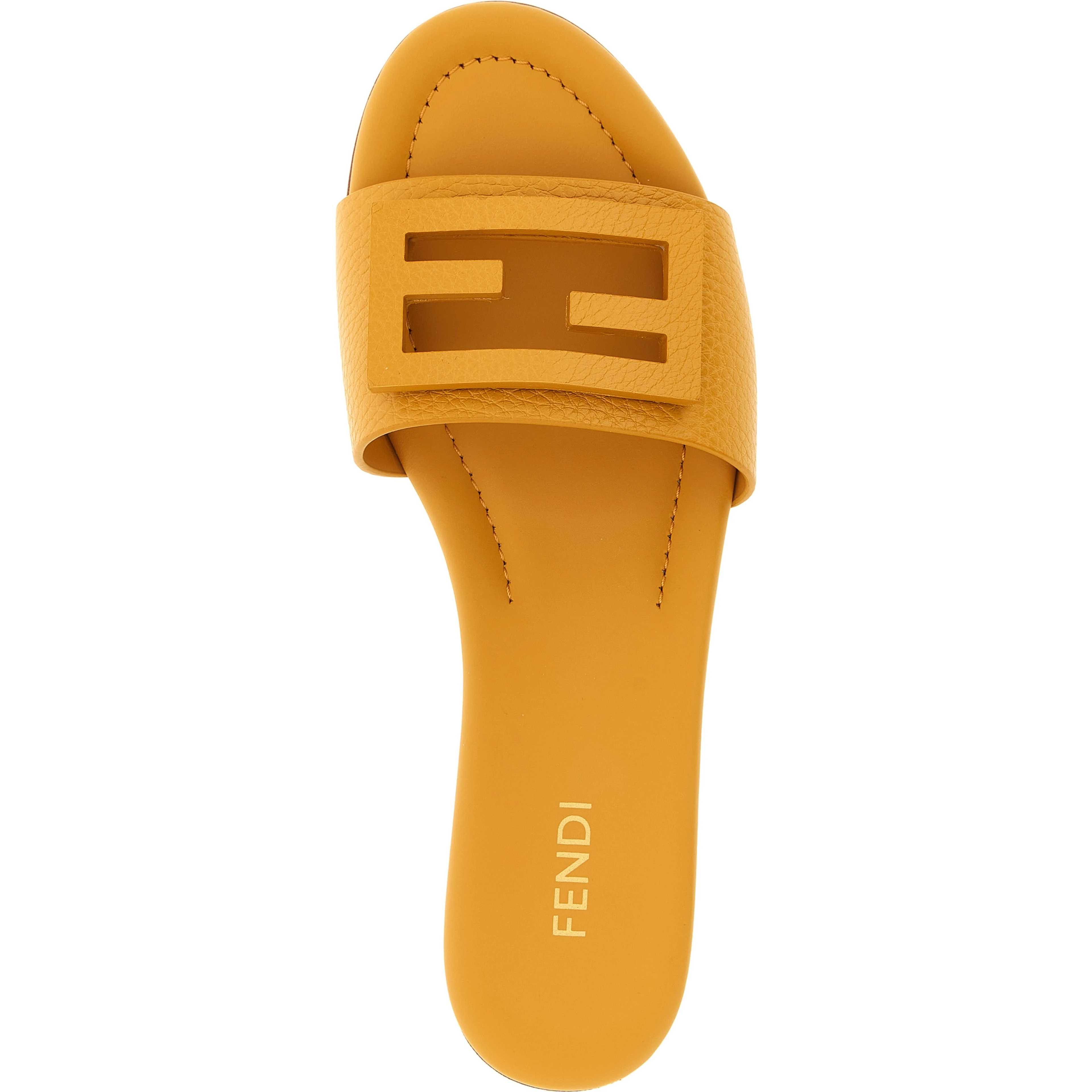 Multicolor Calfskin Slides