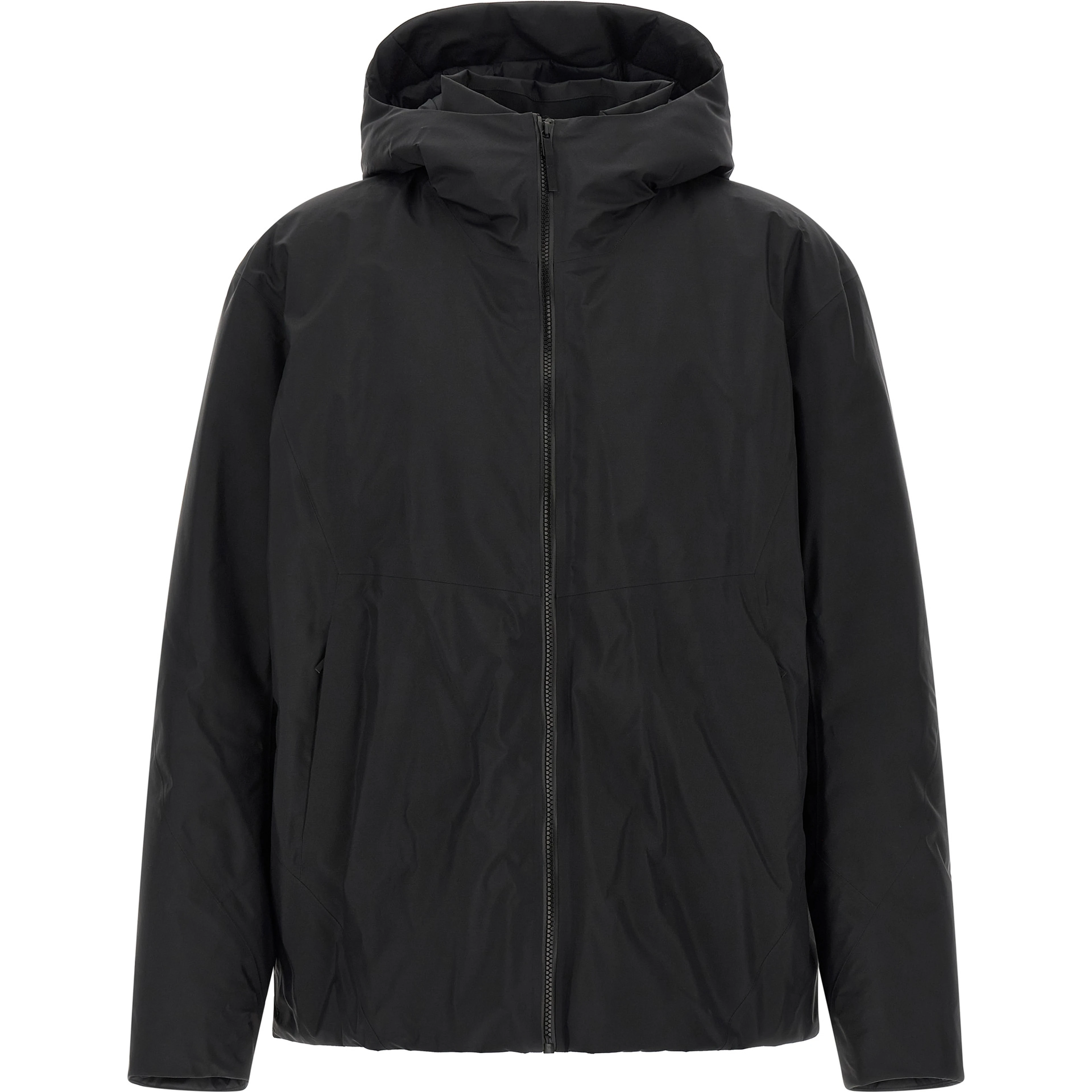 Black Nylon Shell Jacket