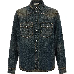 Blue Cotton Blouse