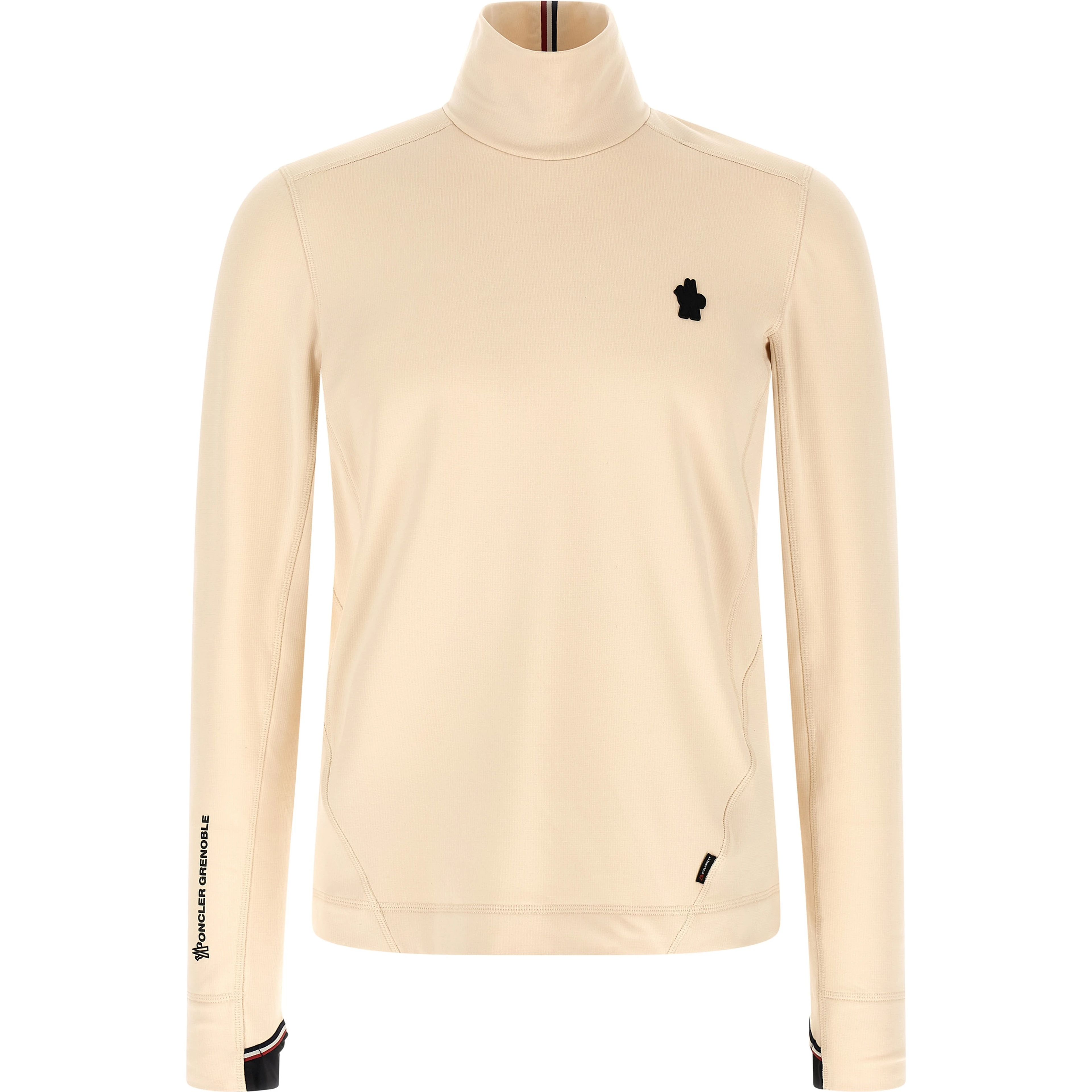 White Polyamide Cardigan