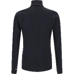 Blue Polyamide Sweatshirt