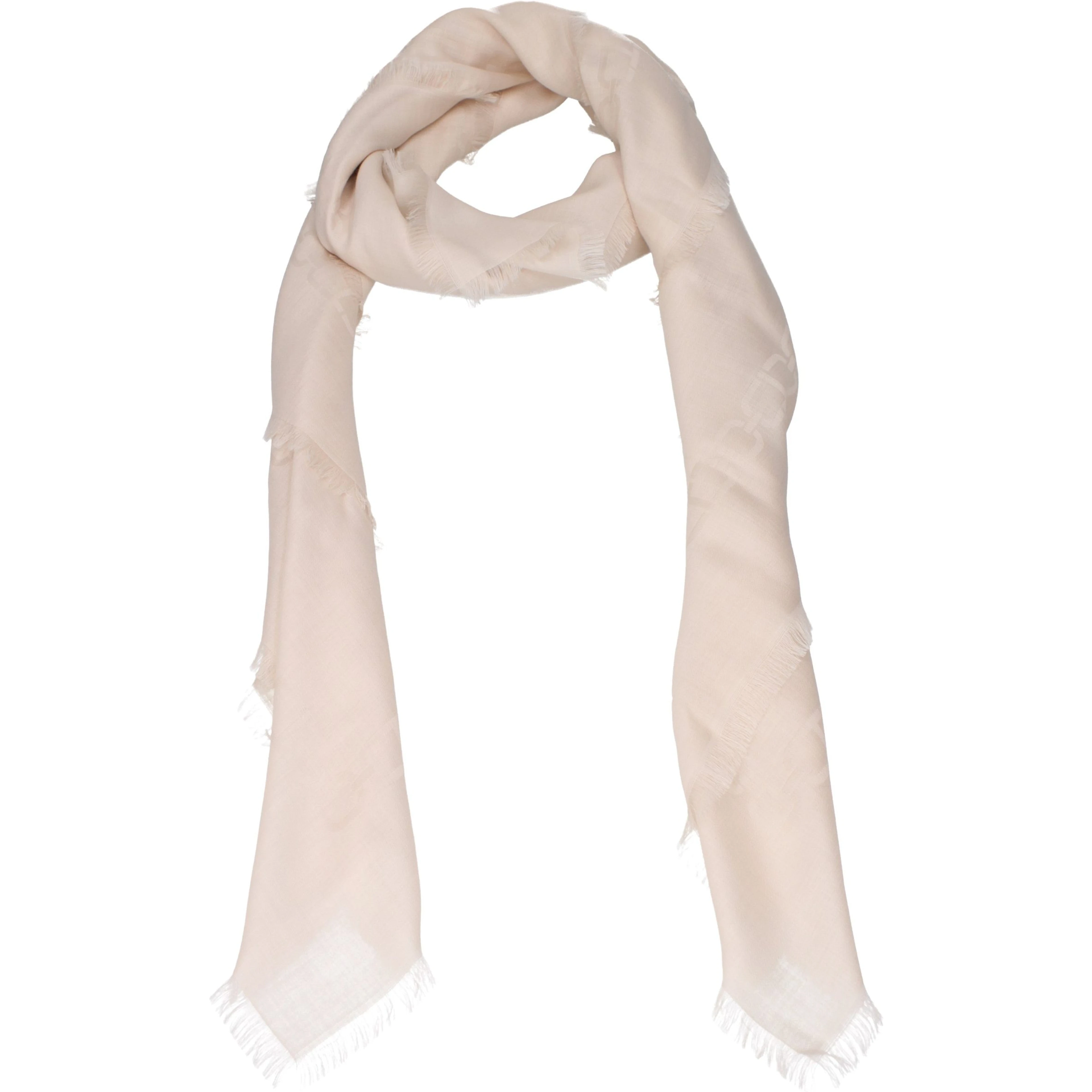 Beige Cashmere Foulard