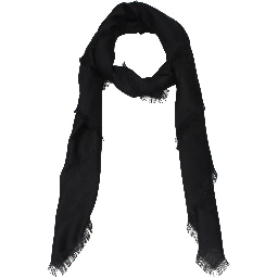 Black Cashmere Foulard