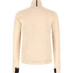 White Polyamide Cardigan