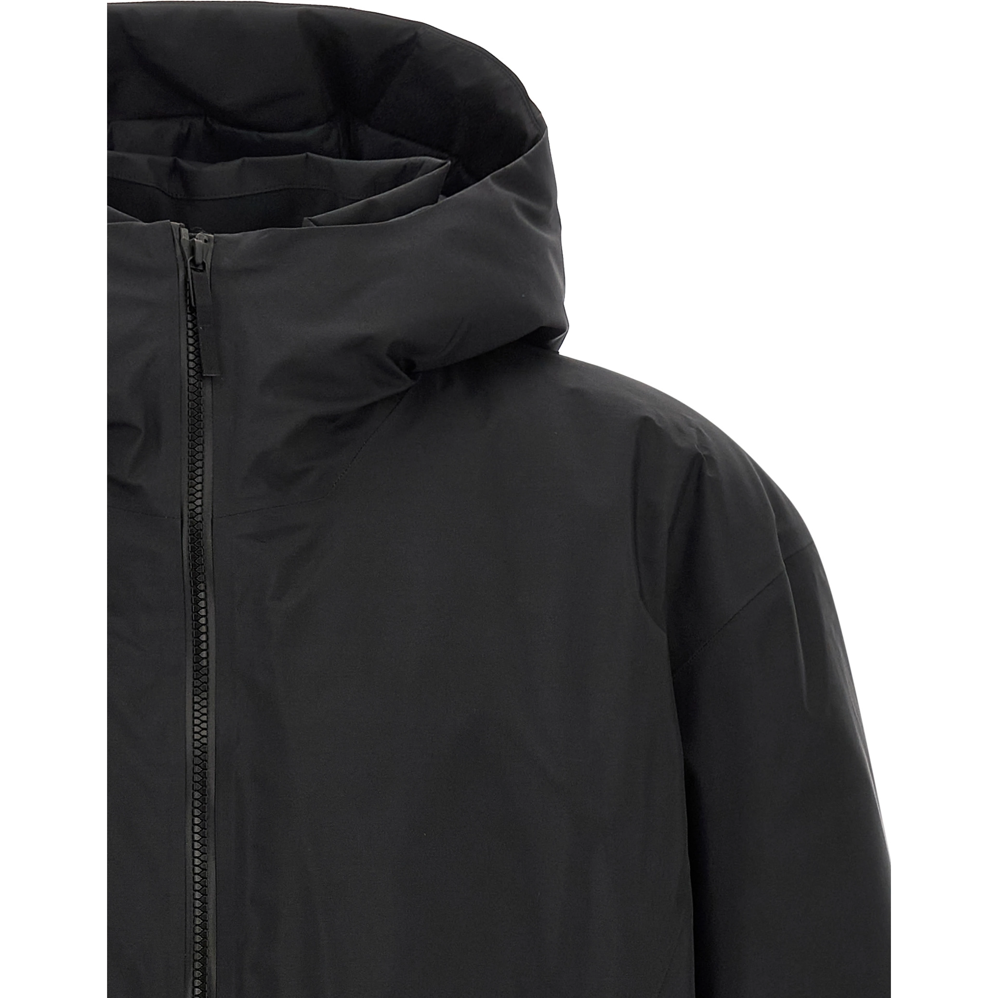 Black Nylon Shell Jacket