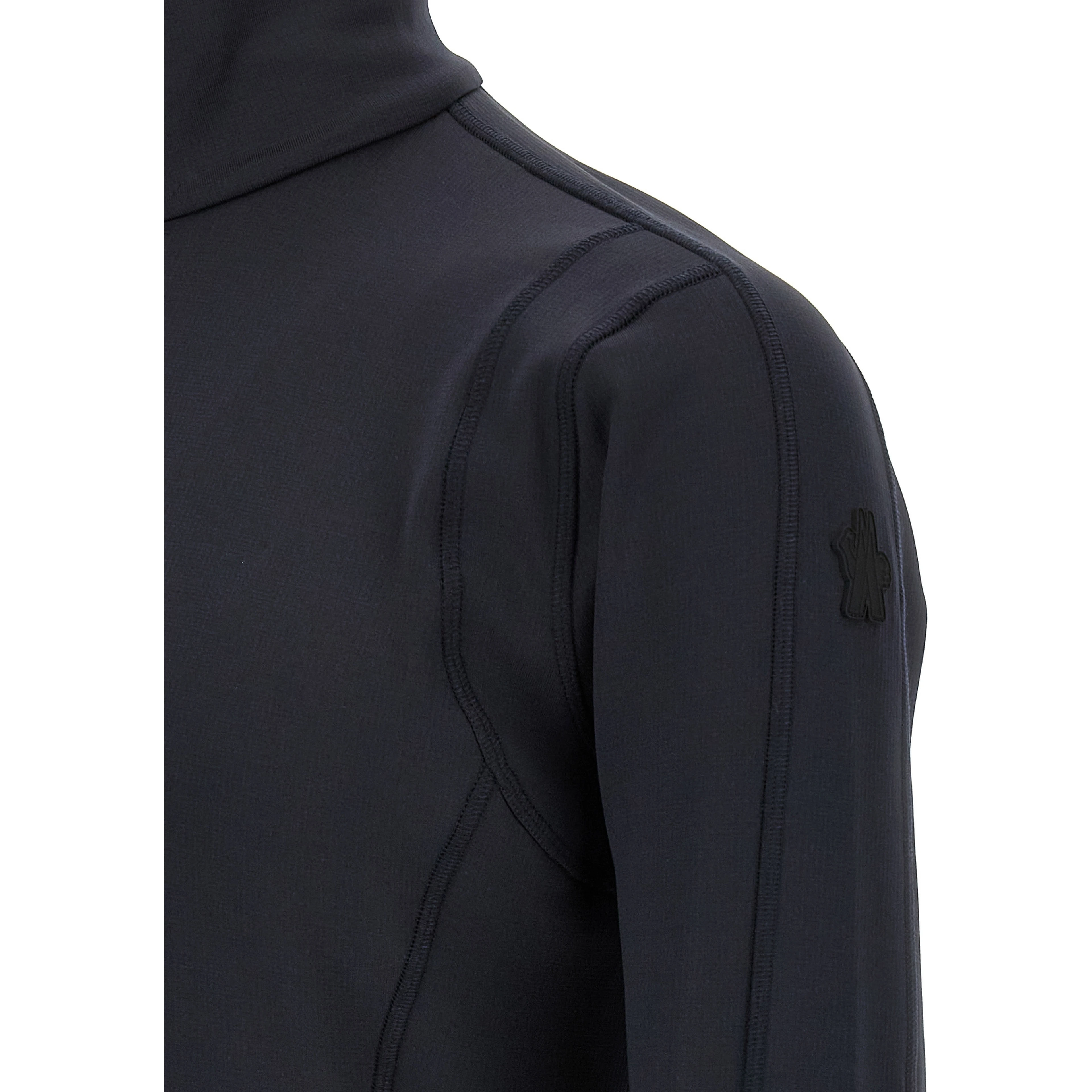 Blue Polyamide Sweatshirt