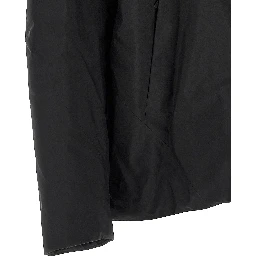 Black Nylon Shell Jacket