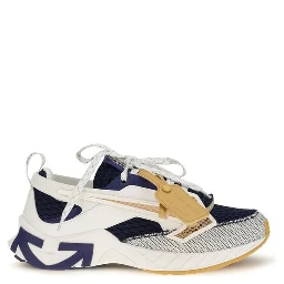 Multicolor Fabric Athletic Sneakers
