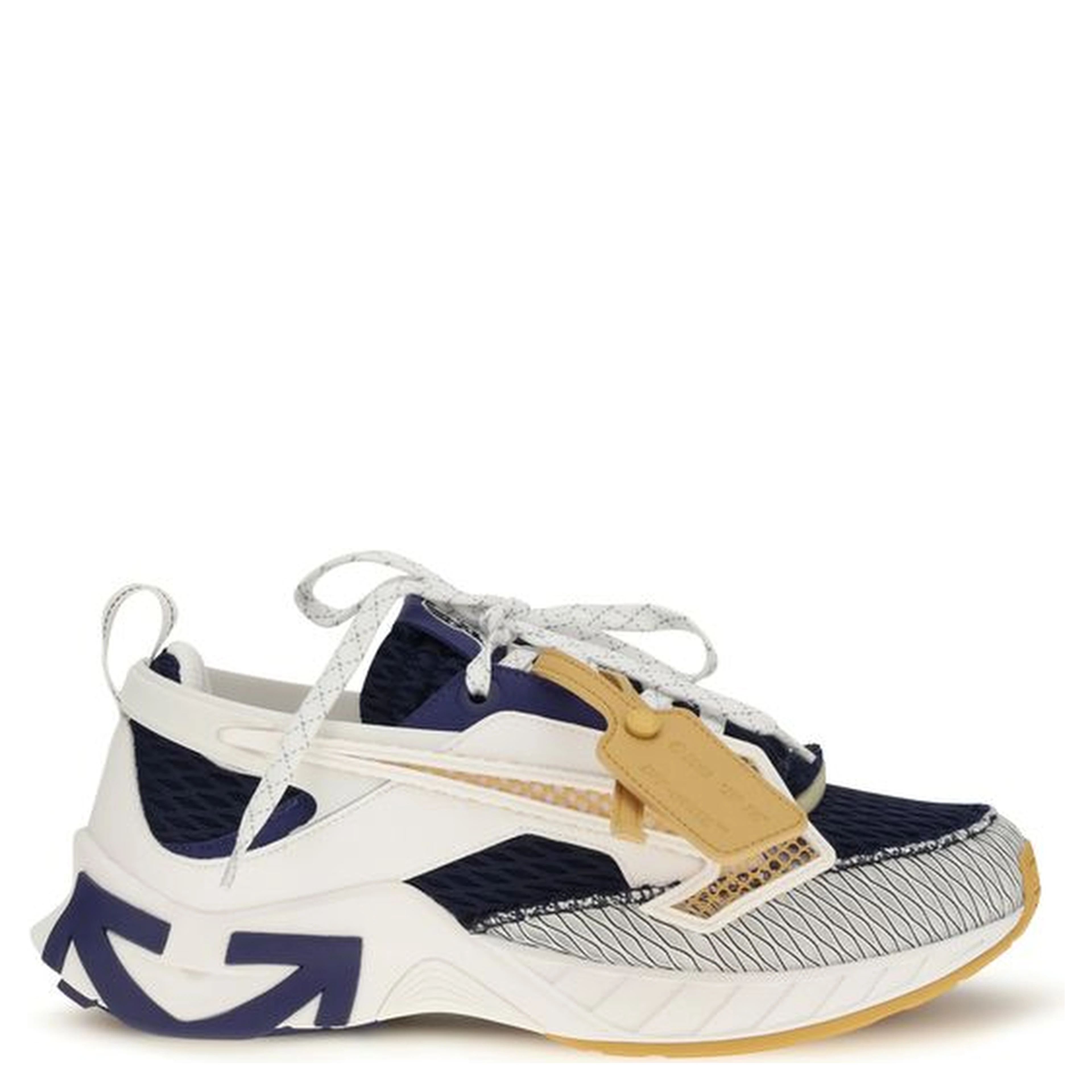 Multicolor Fabric Athletic Sneakers
