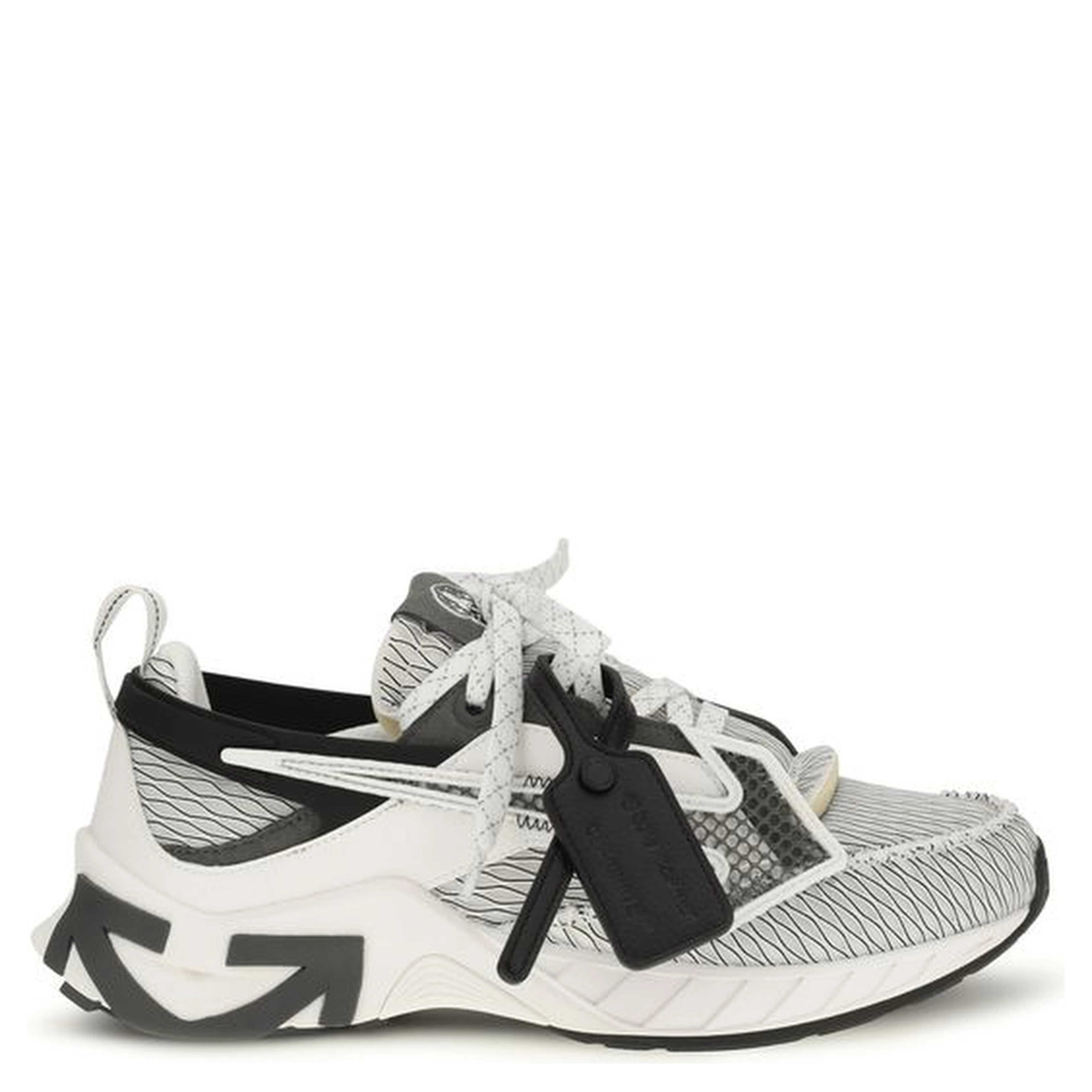 Multicolor Fabric Athletic Sneakers