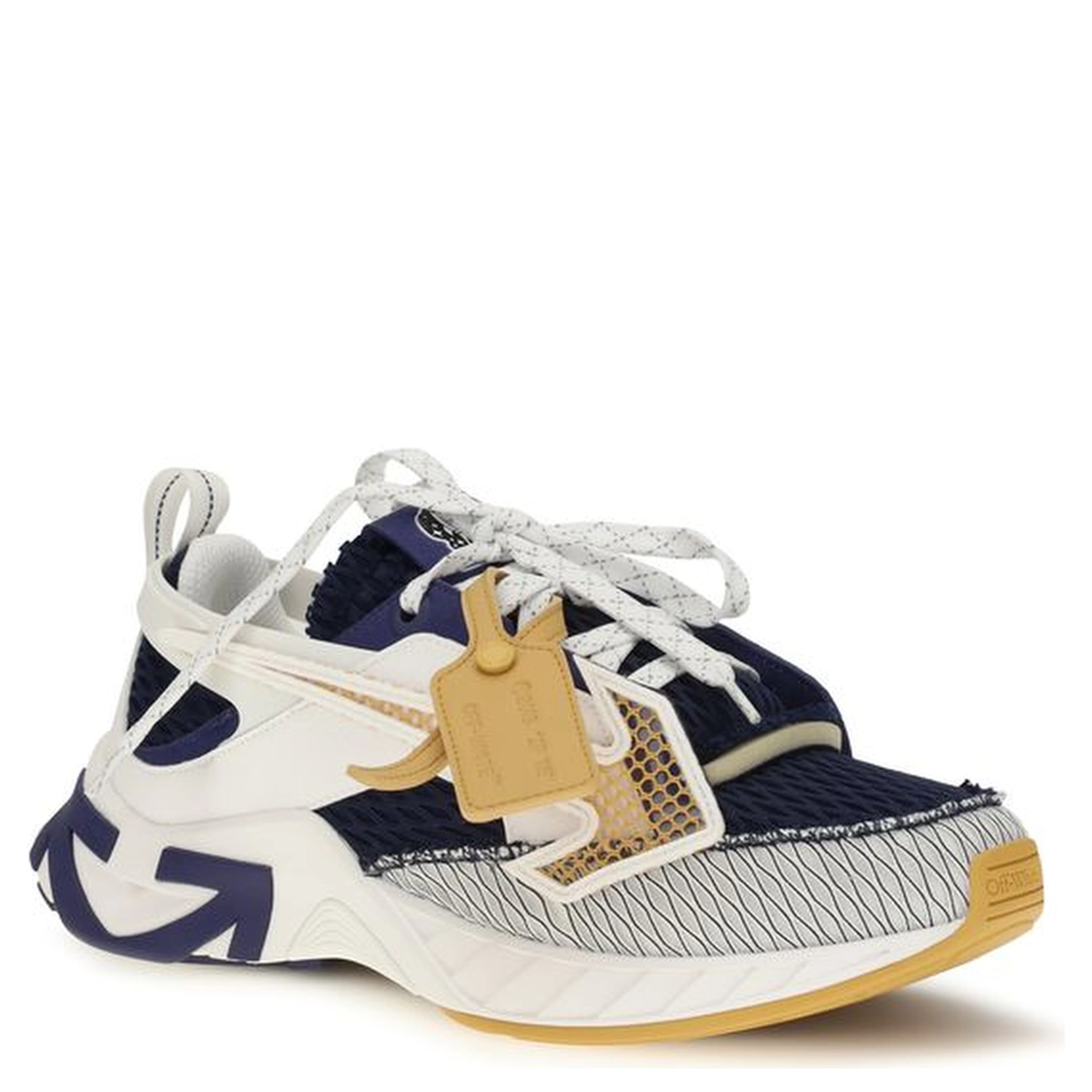 Multicolor Fabric Athletic Sneakers
