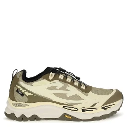 Bicolor Polyester Athletic Sneakers