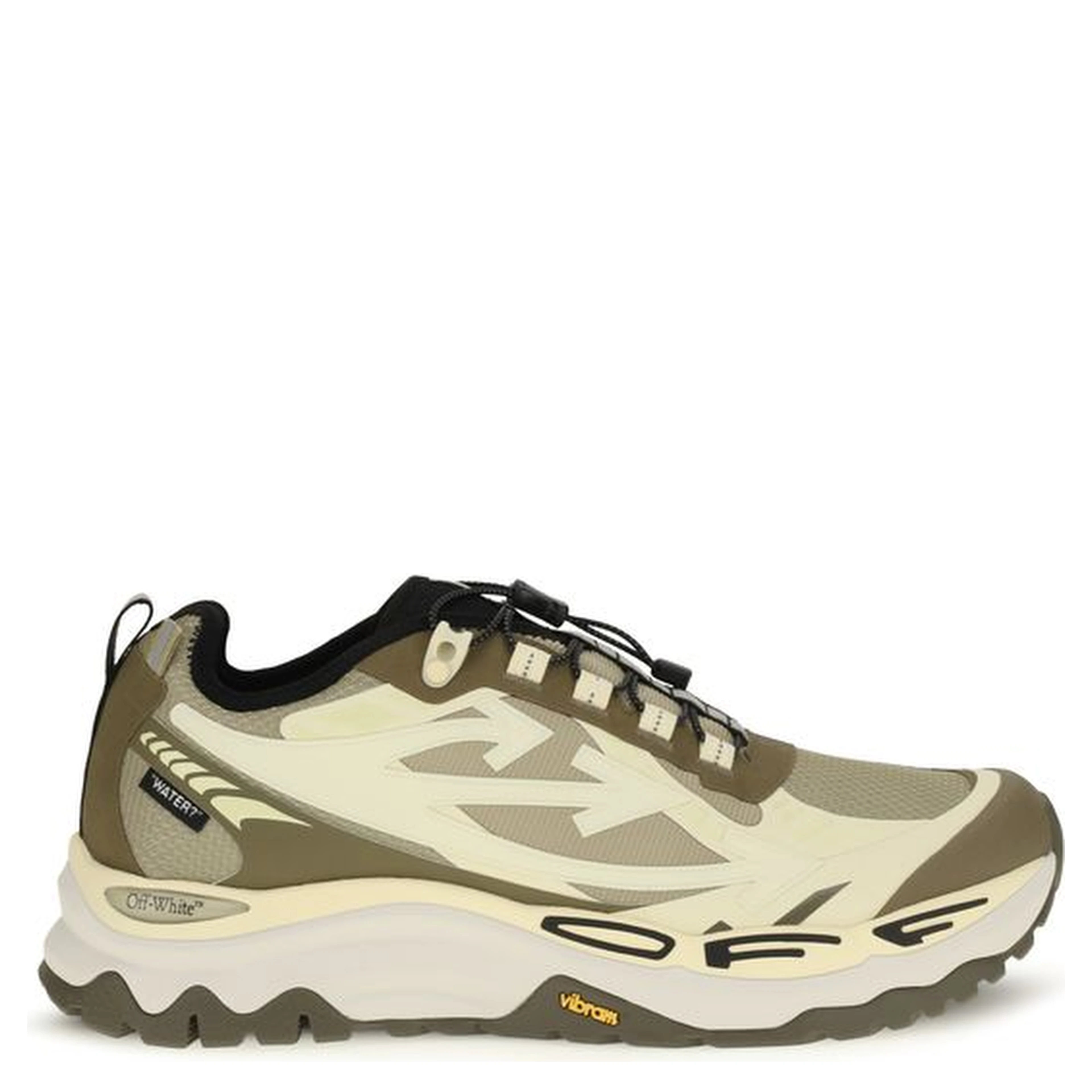 Bicolor Polyester Athletic Sneakers