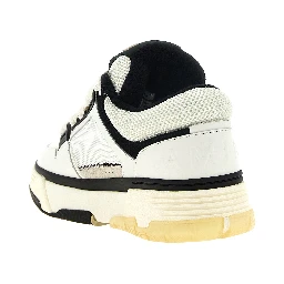 White Calfskin Chunky Sneakers