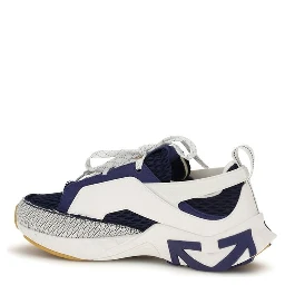 Multicolor Fabric Athletic Sneakers