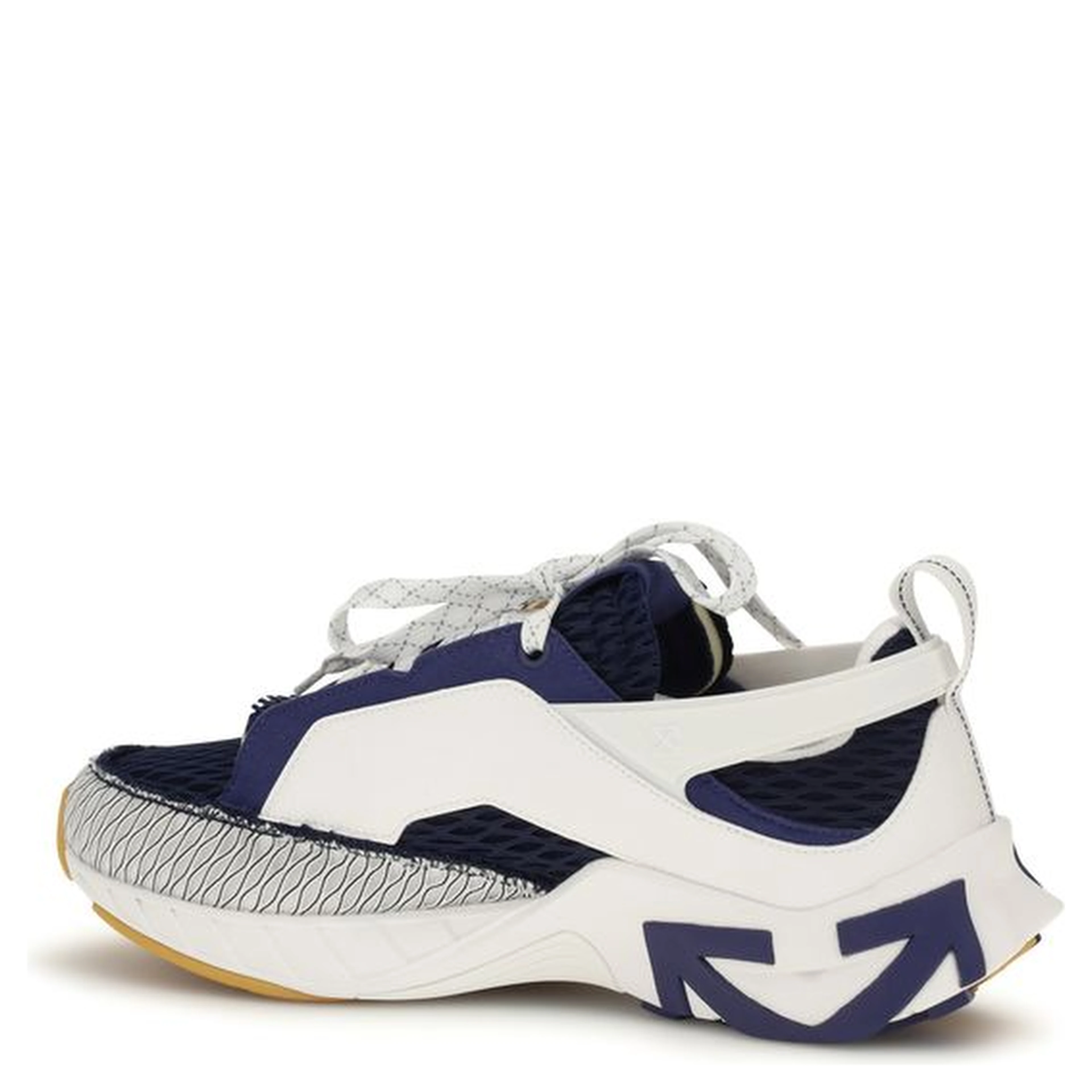 Multicolor Fabric Athletic Sneakers