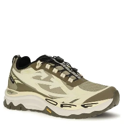 Bicolor Polyester Athletic Sneakers