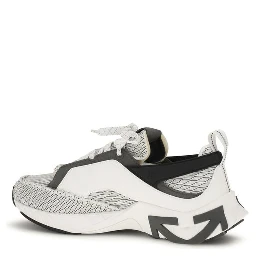 Multicolor Fabric Athletic Sneakers