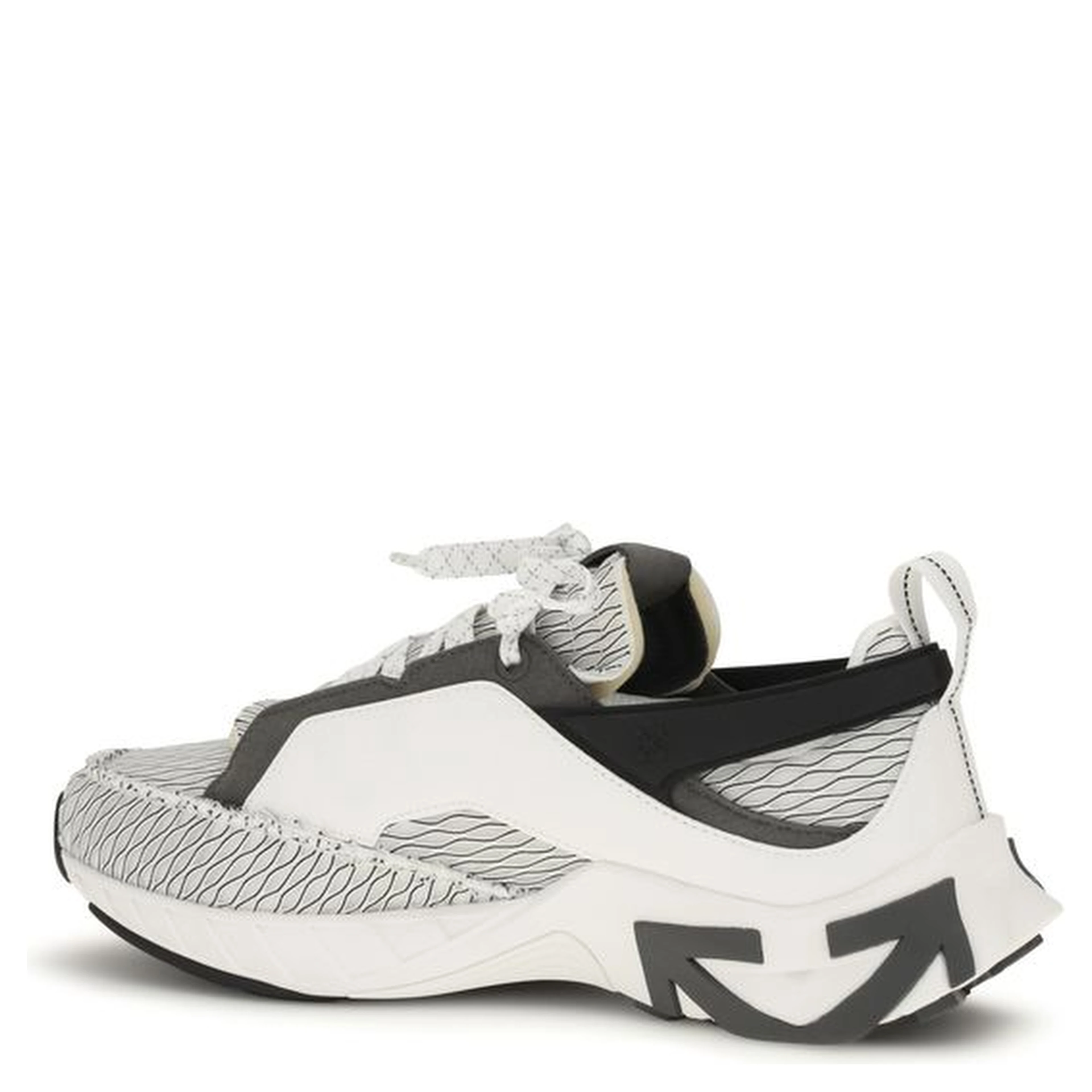 Multicolor Fabric Athletic Sneakers