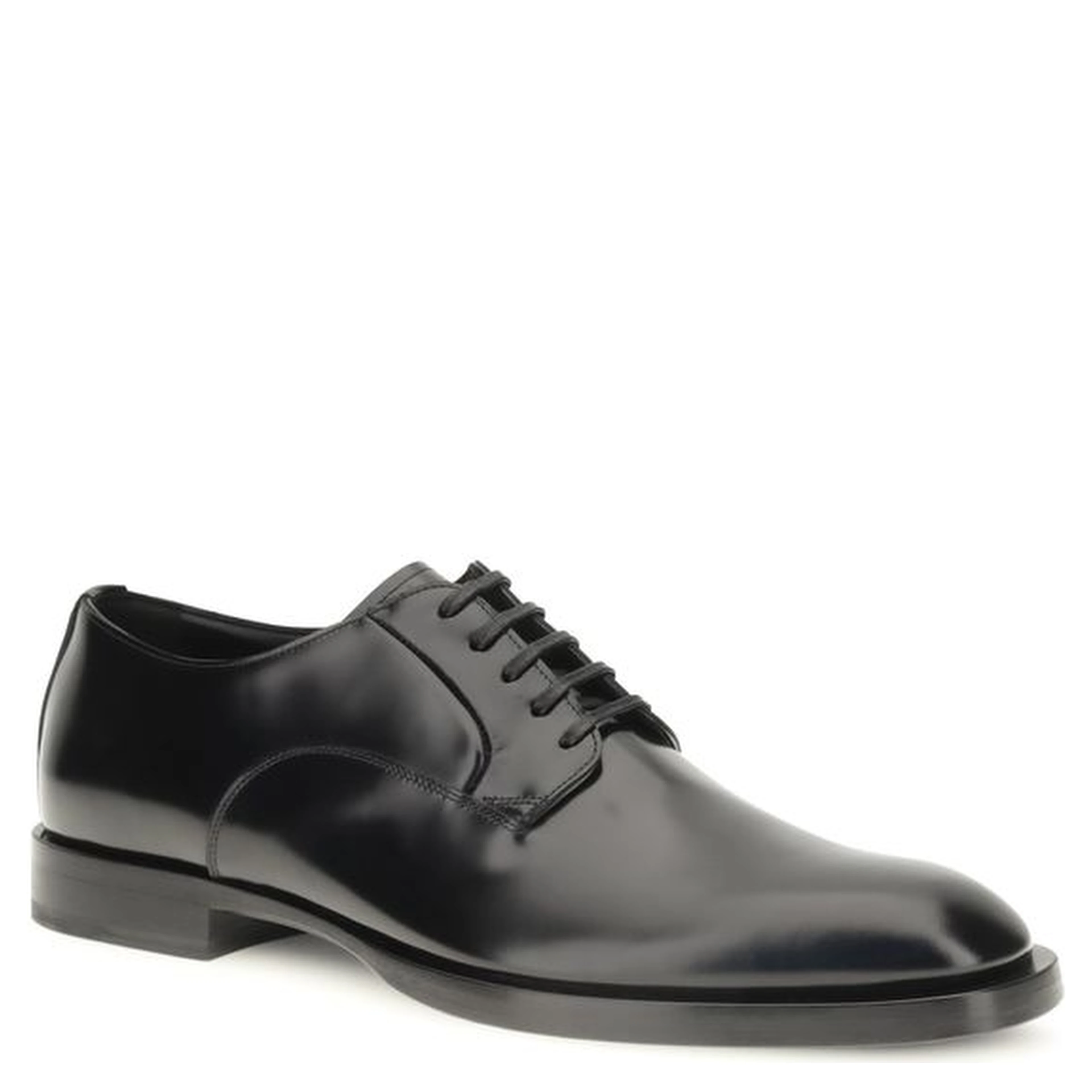 Black Calf Leather Bos Taurus Oxfords And Derbies