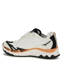 Multicolor Polyester Athletic Sneakers