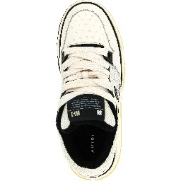 White Calfskin Chunky Sneakers