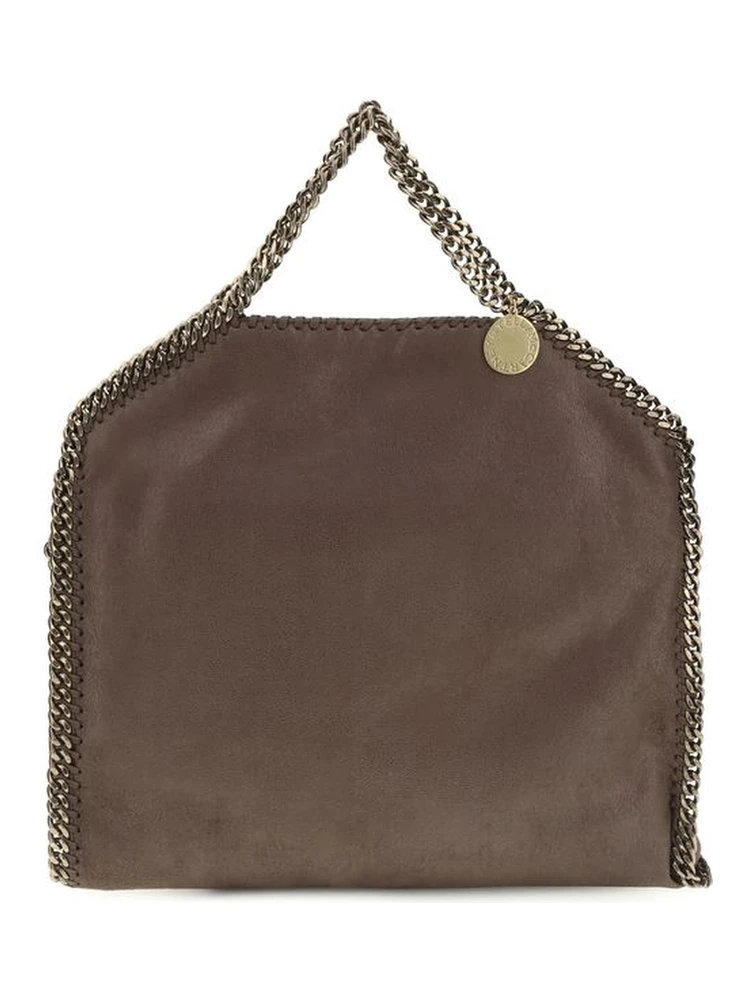 Brown Polyamide Shoulder Bag