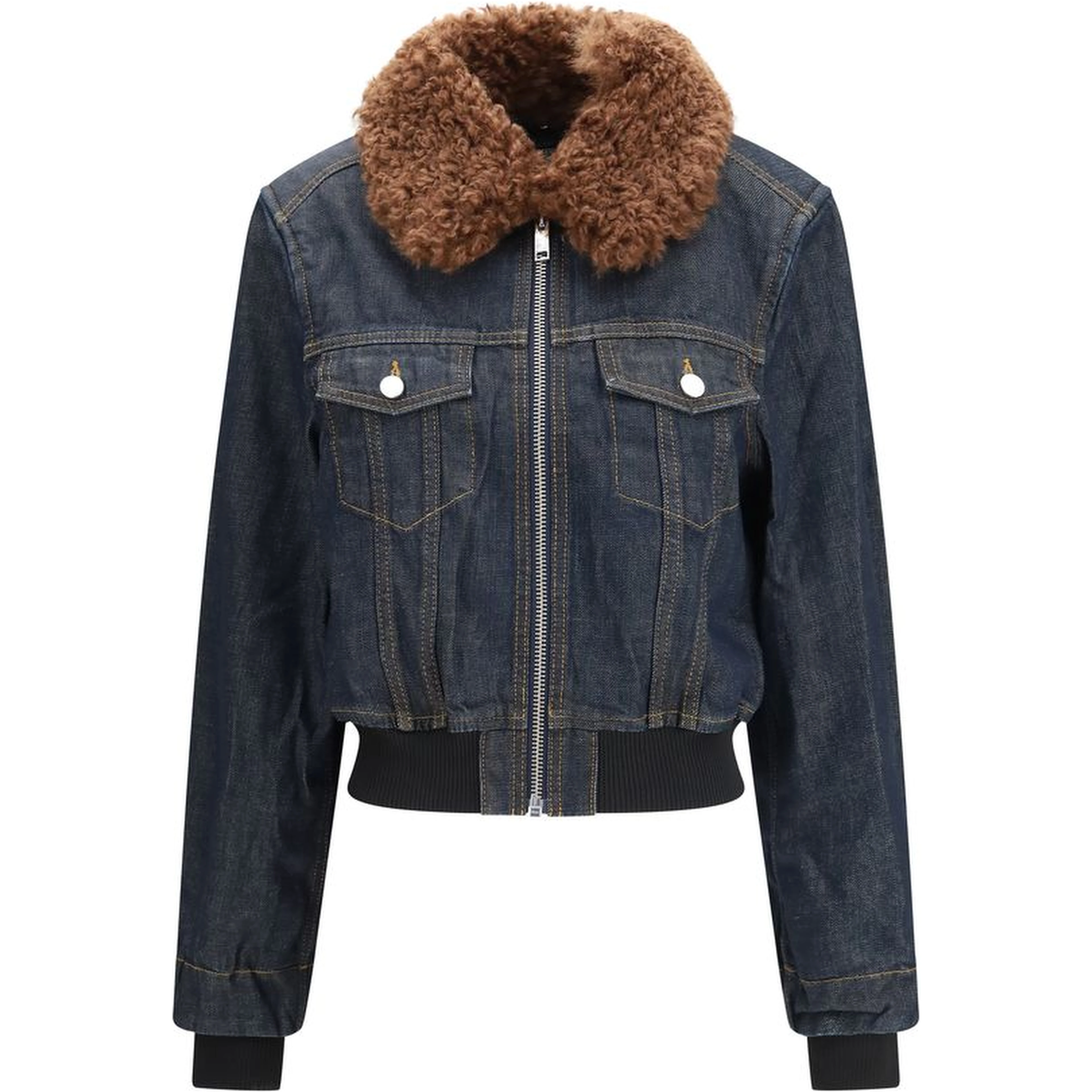Blue Cotton Denim Jacket