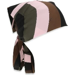 Multicolor Silk Foulard