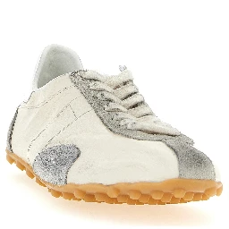 Gray Cashmere Athletic Sneakers