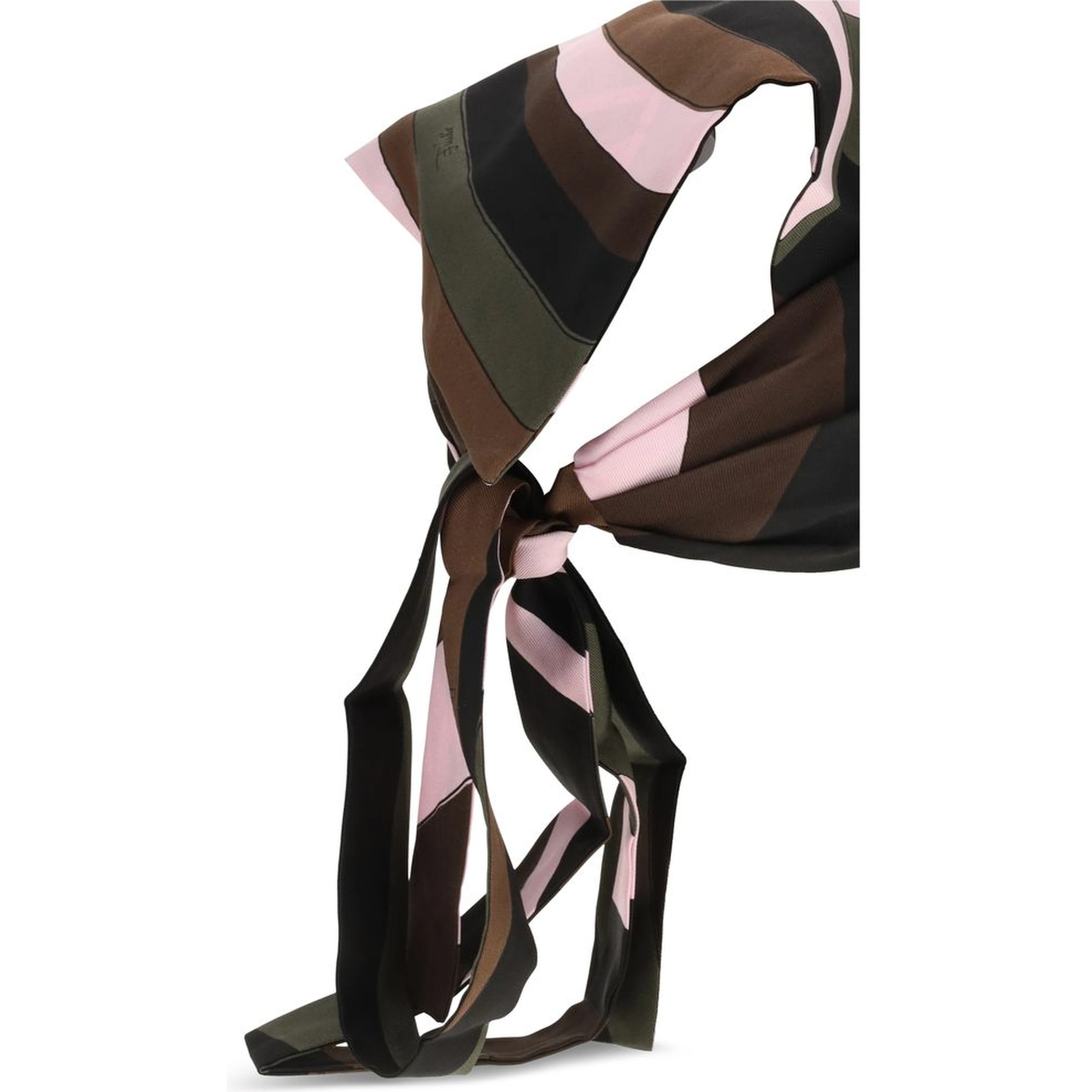 Multicolor Silk Foulard
