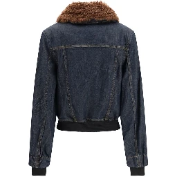 Blue Cotton Denim Jacket