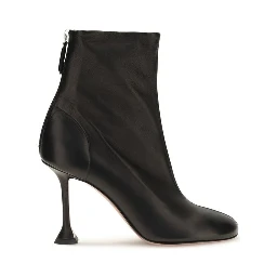 Black Lamb Ovis Aries Ankle Boots