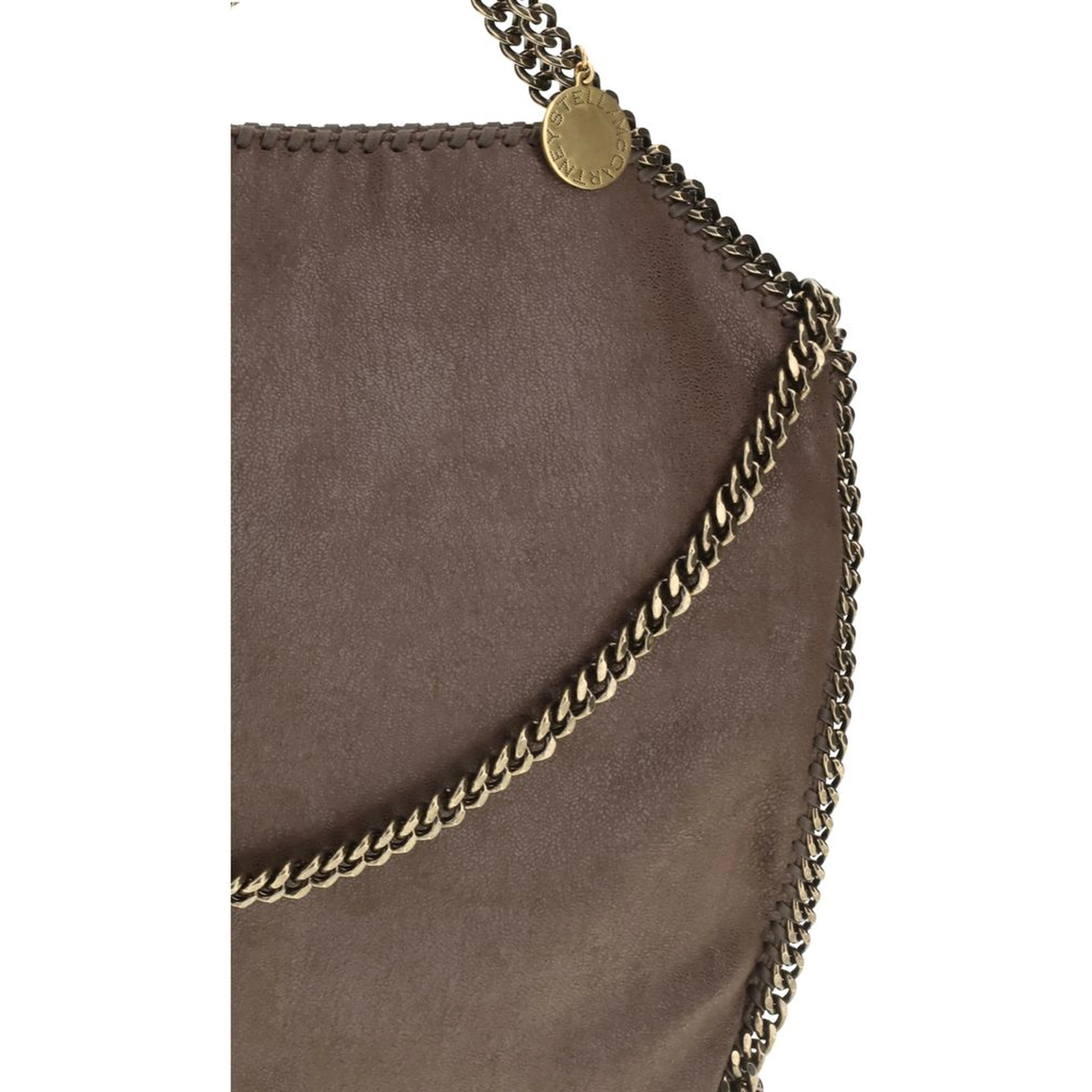 Brown Polyamide Shoulder Bag