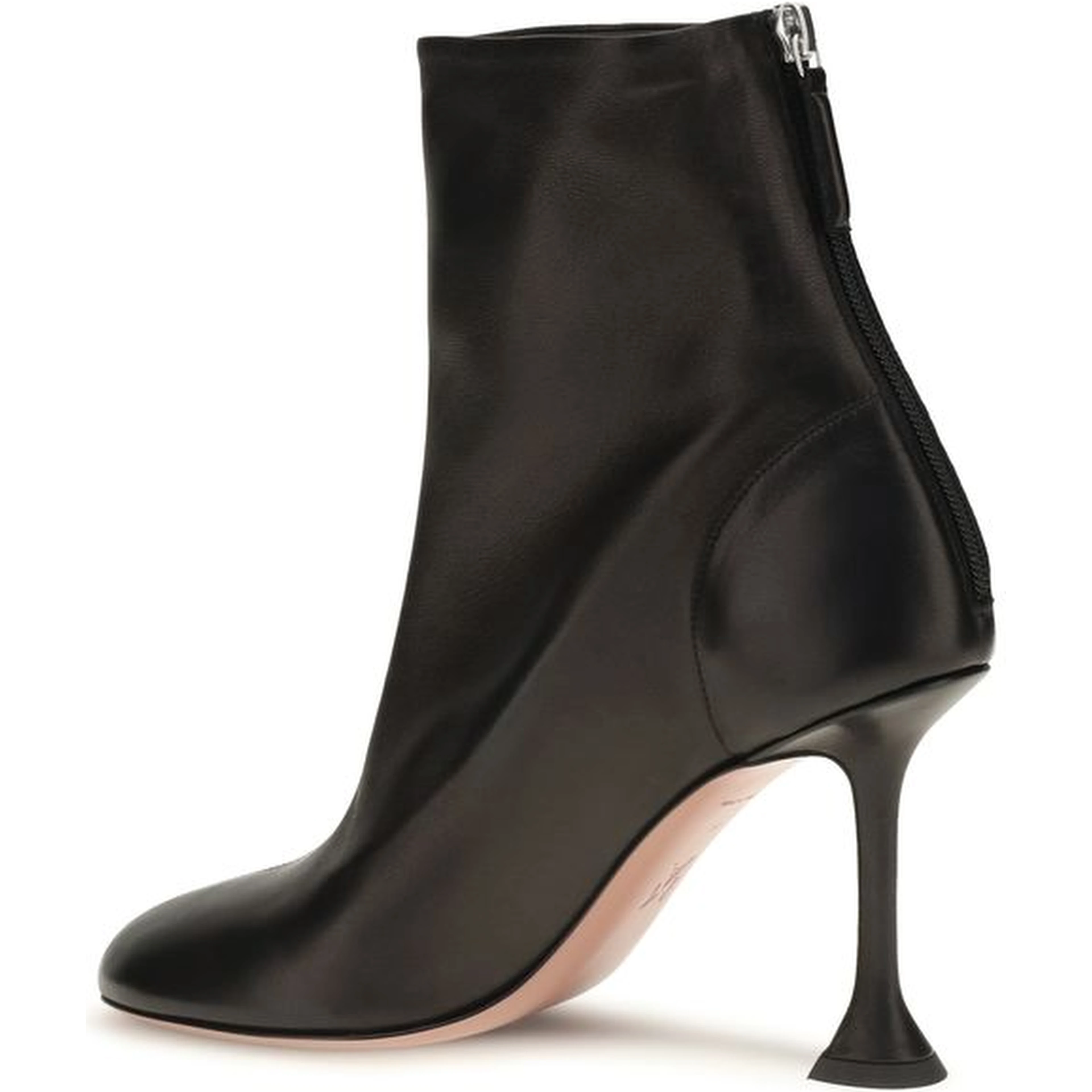 Black Lamb Ovis Aries Ankle Boots