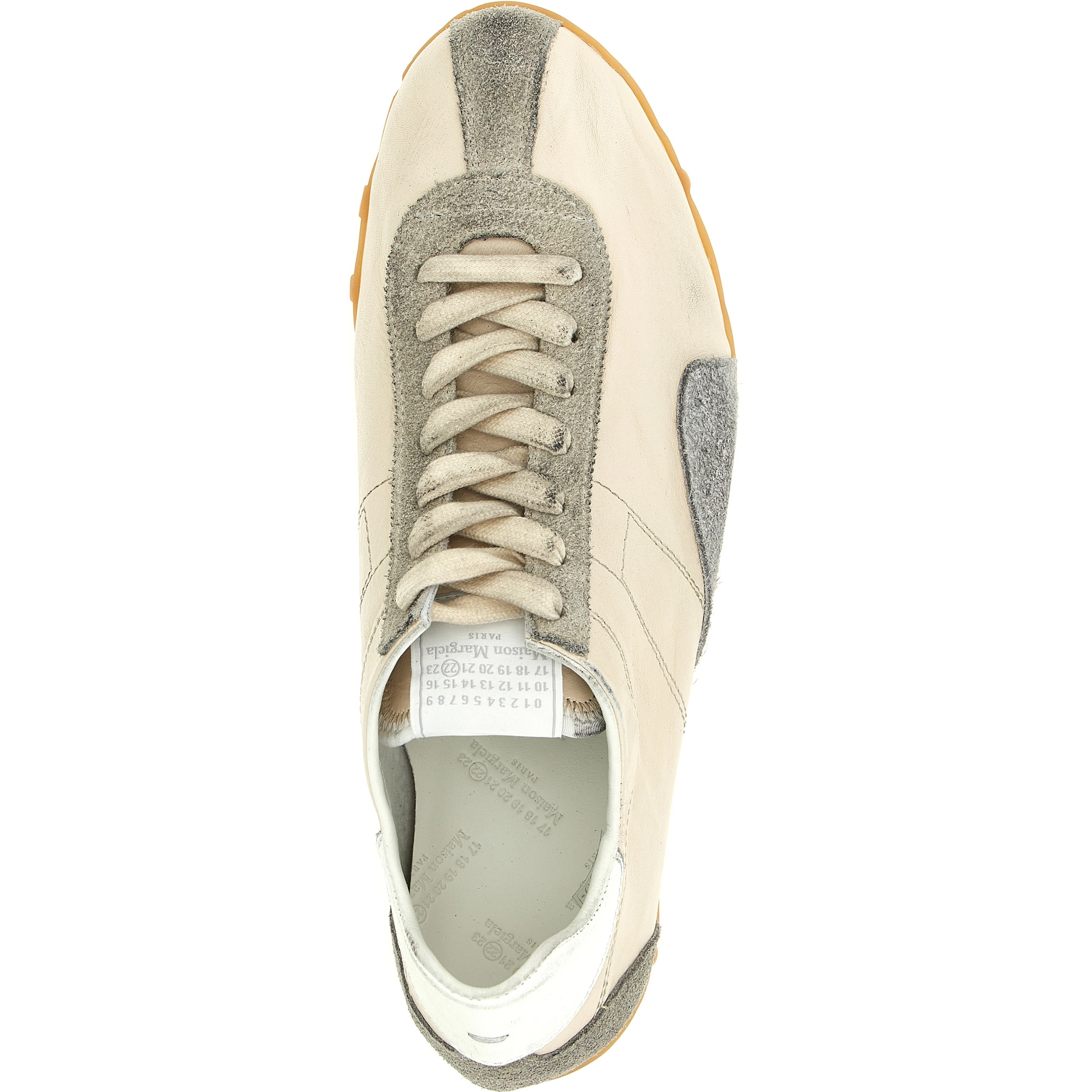 Gray Cashmere Athletic Sneakers