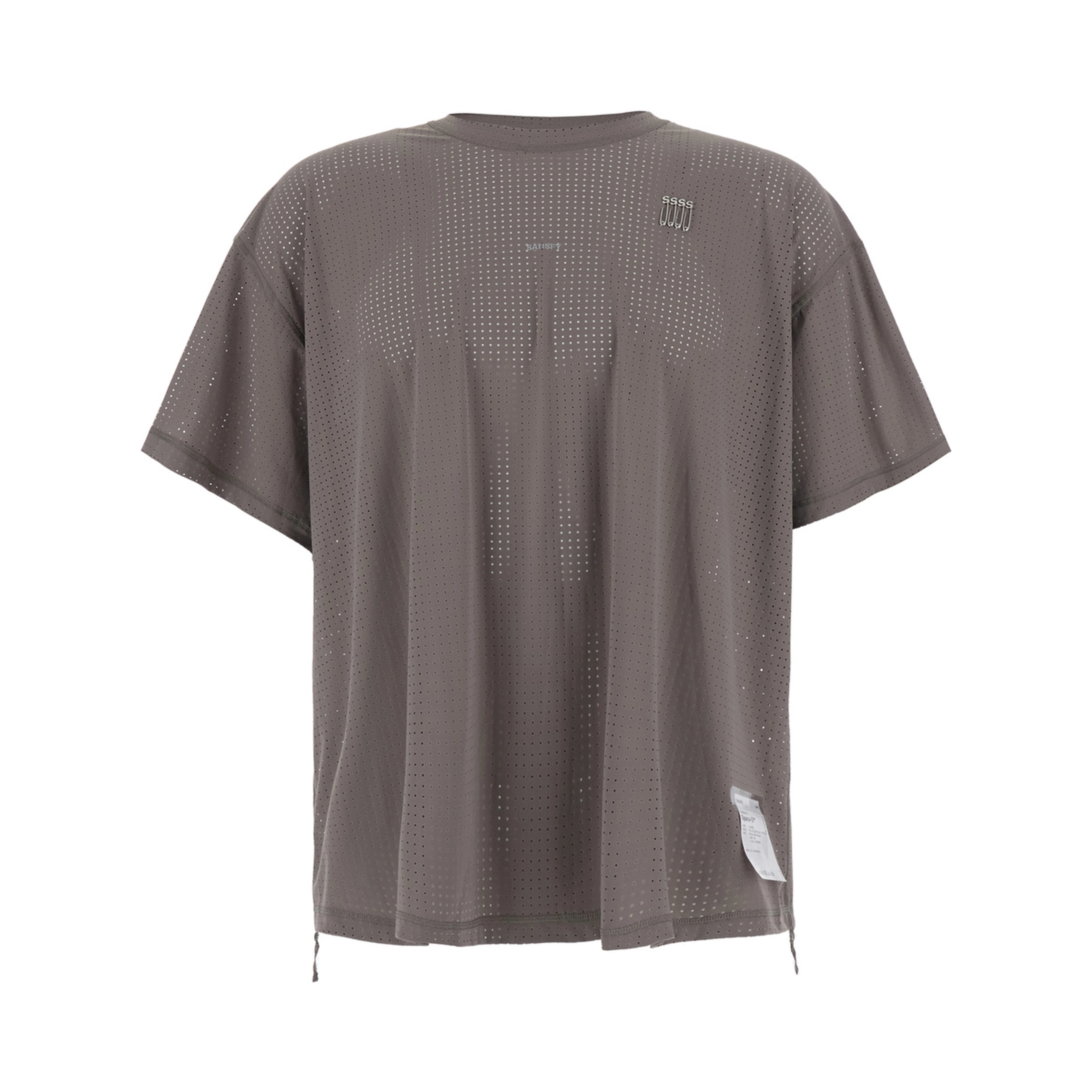 Space-O™ T-shirt with unique details and gray Tech Fabric unisex