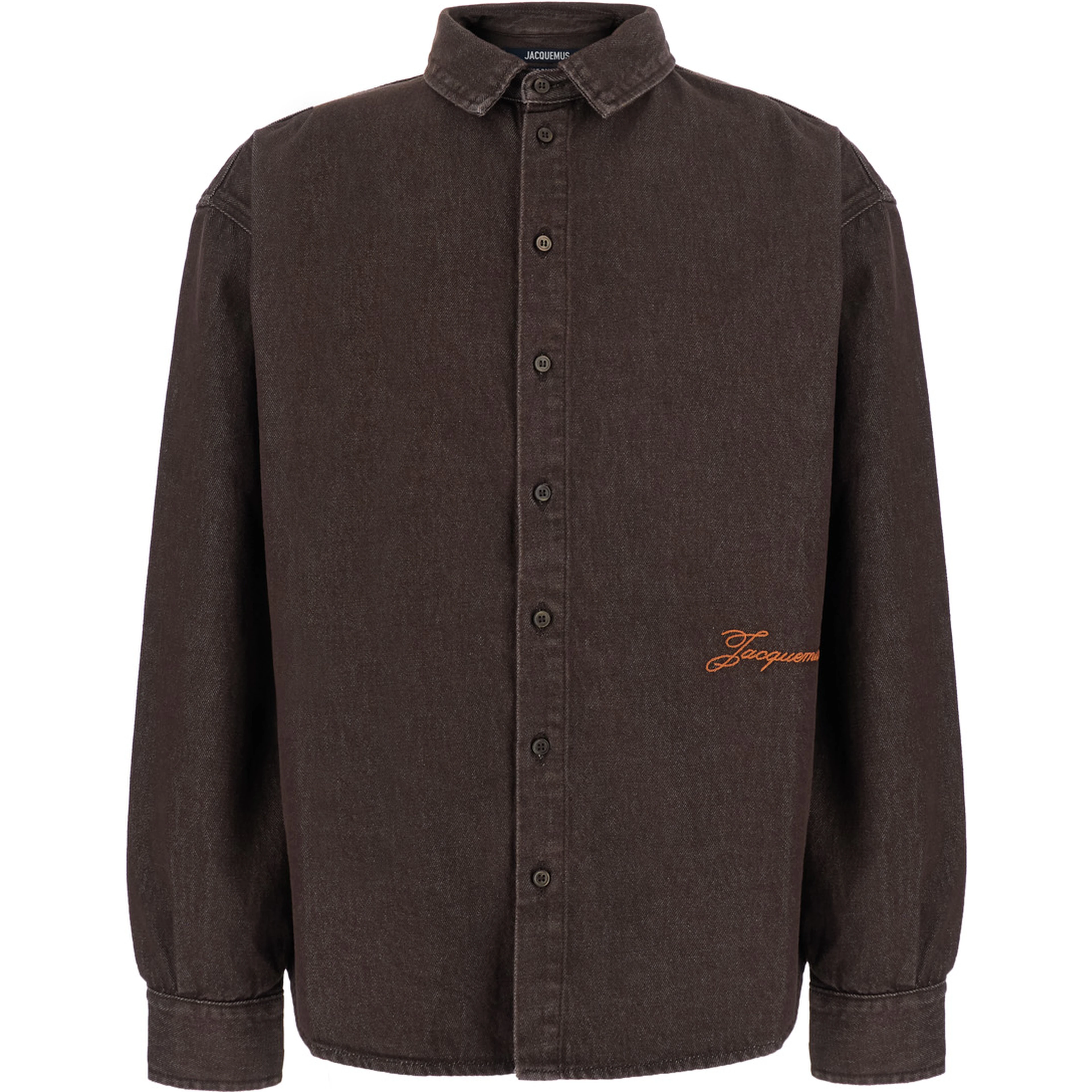 LA CHEMISE DE-NIMES SIMON brown fabric shirt for men