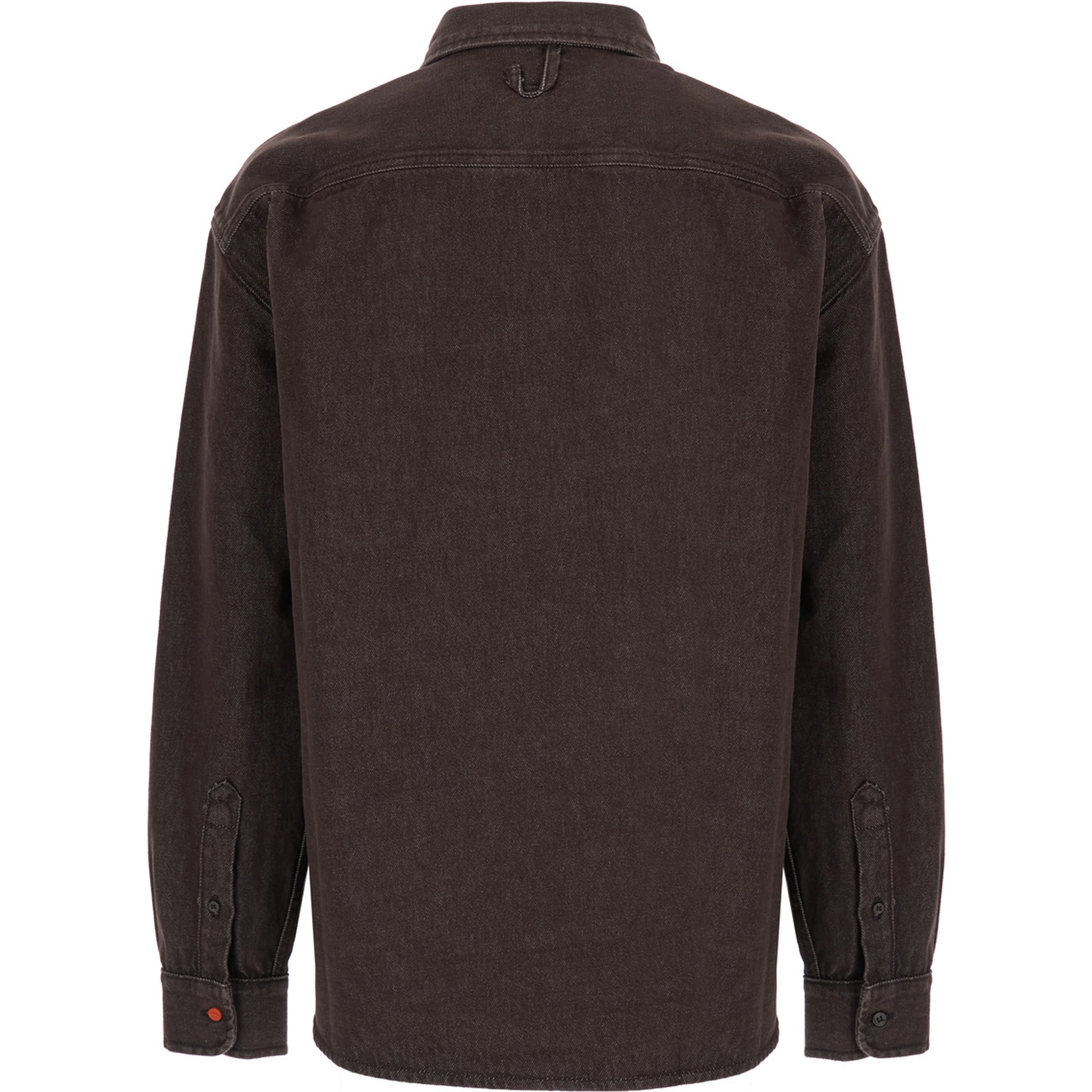 LA CHEMISE DE-NIMES SIMON brown fabric shirt for men