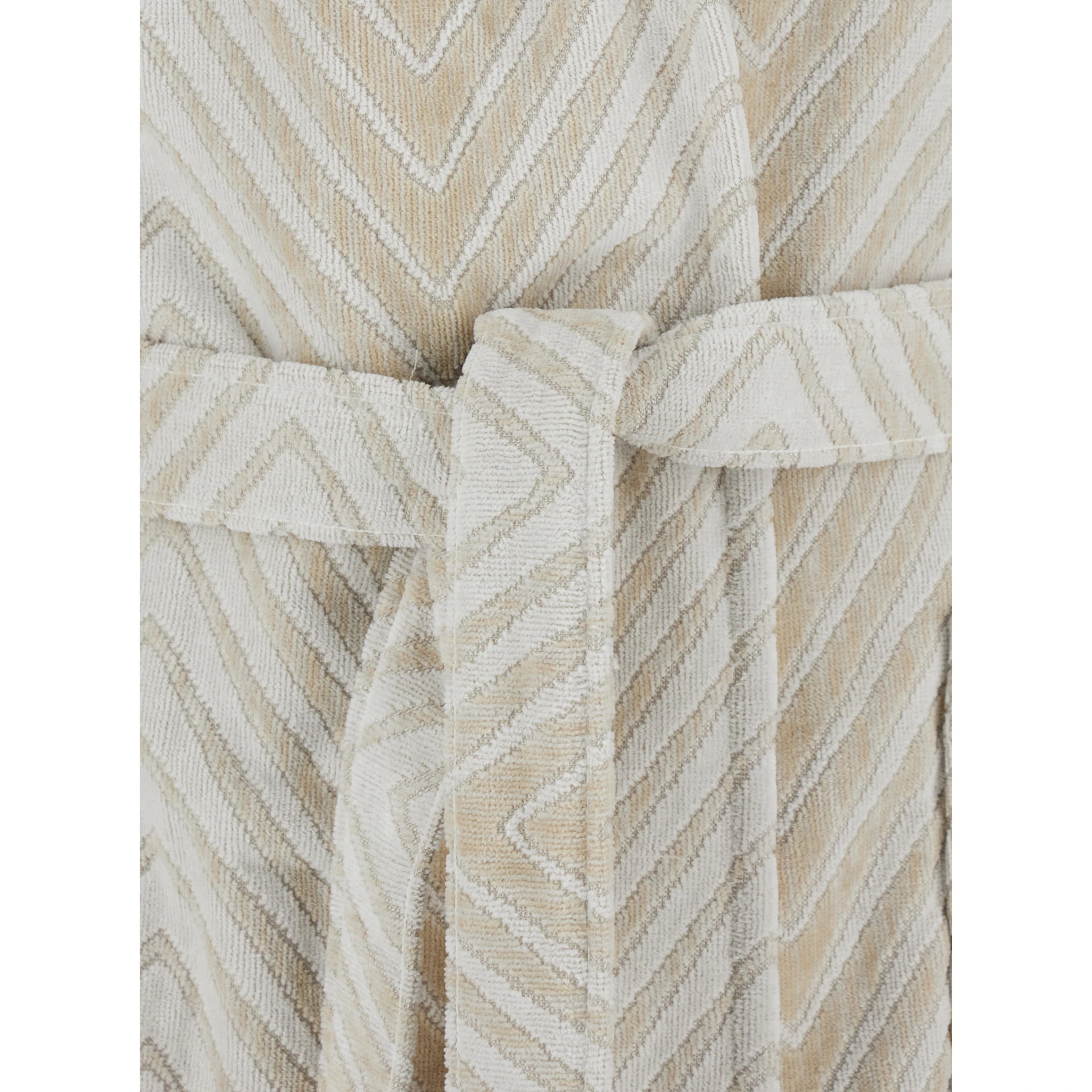 Unisex multicolor hooded bathrobe in fabric