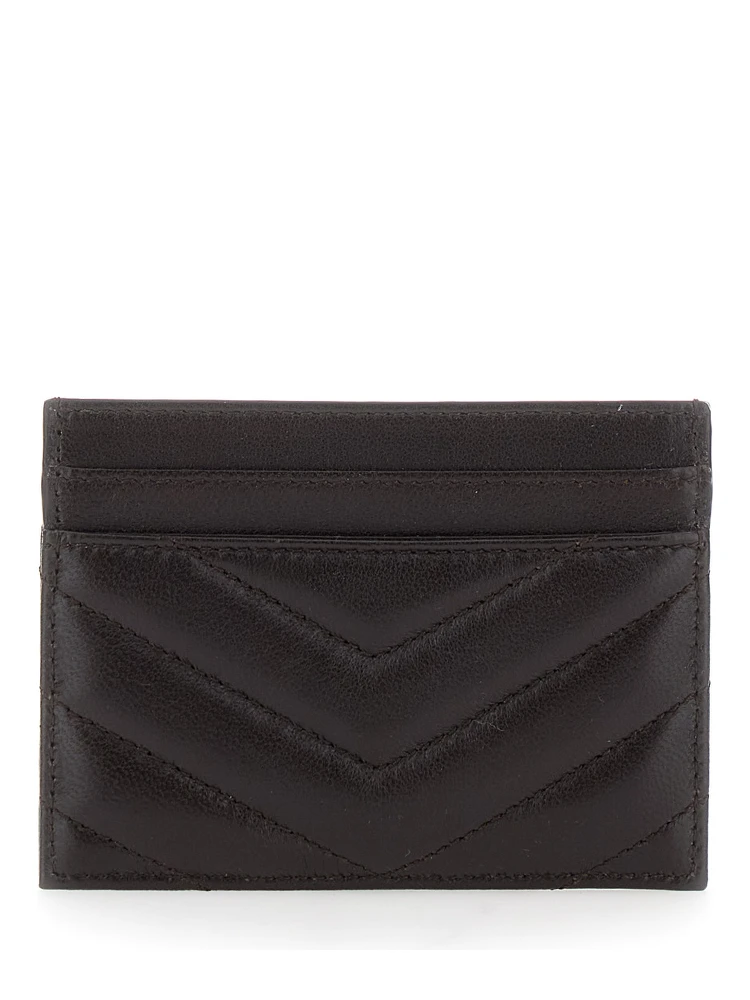 CREDIT CARD CASE AGNEAU SOUPLE BRILLANT MATELASSE alternative