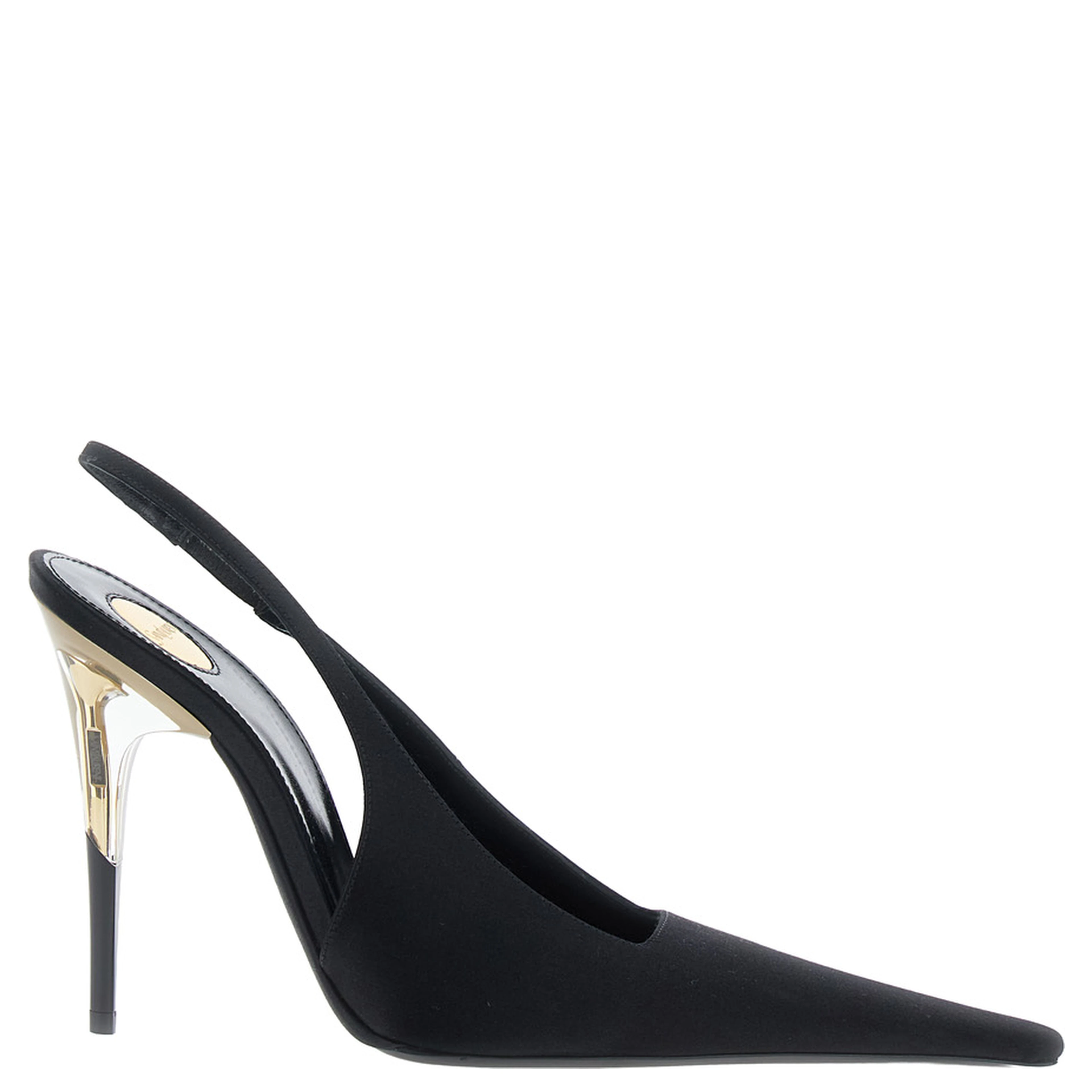 GOYA 110 SLINGBACK PUMP CREPE SATIN