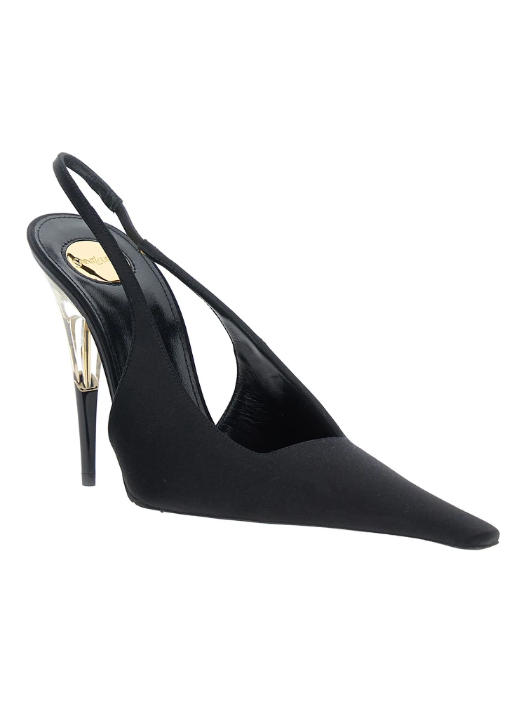 GOYA 110 SLINGBACK PUMP CREPE SATIN alternative