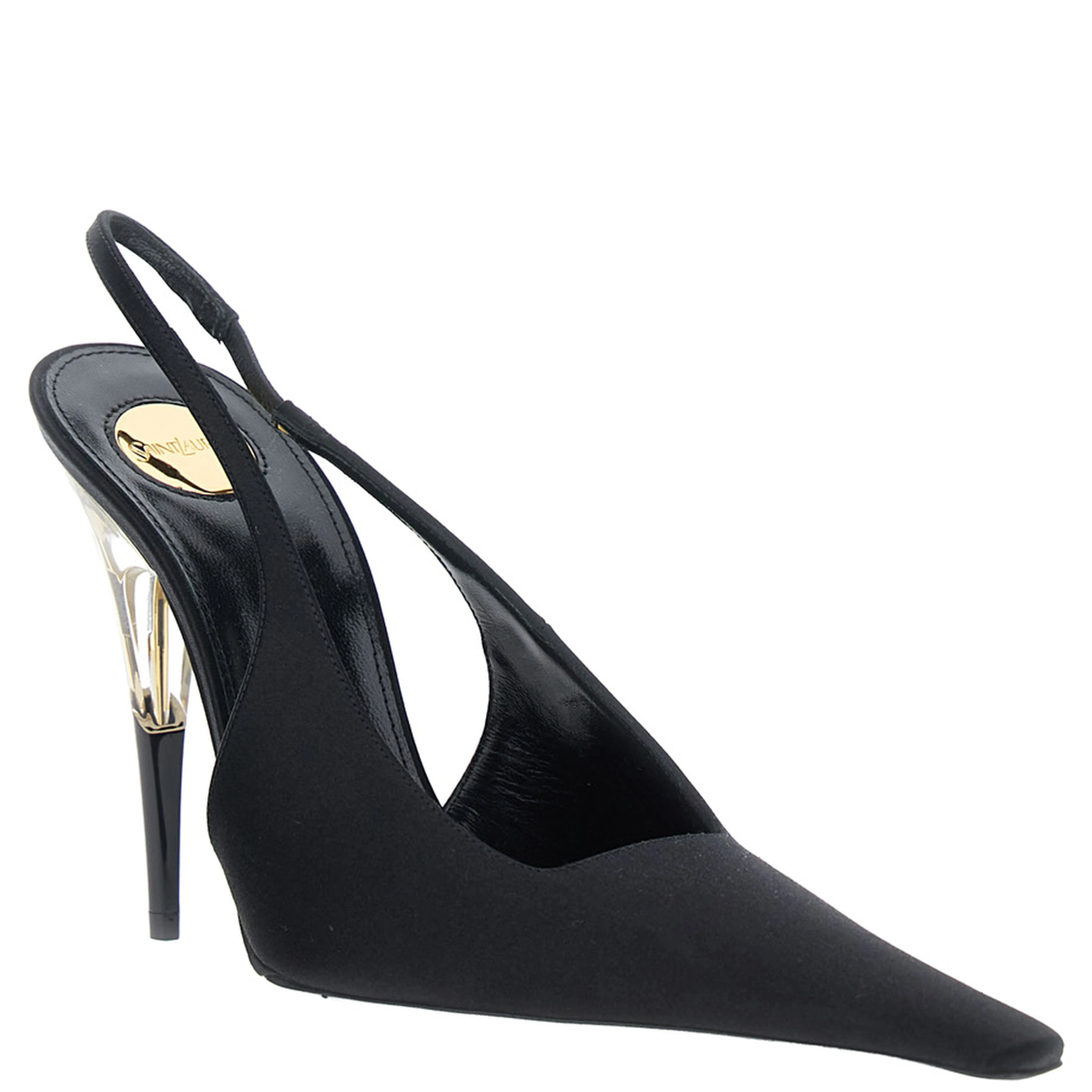 GOYA 110 SLINGBACK PUMP CREPE SATIN