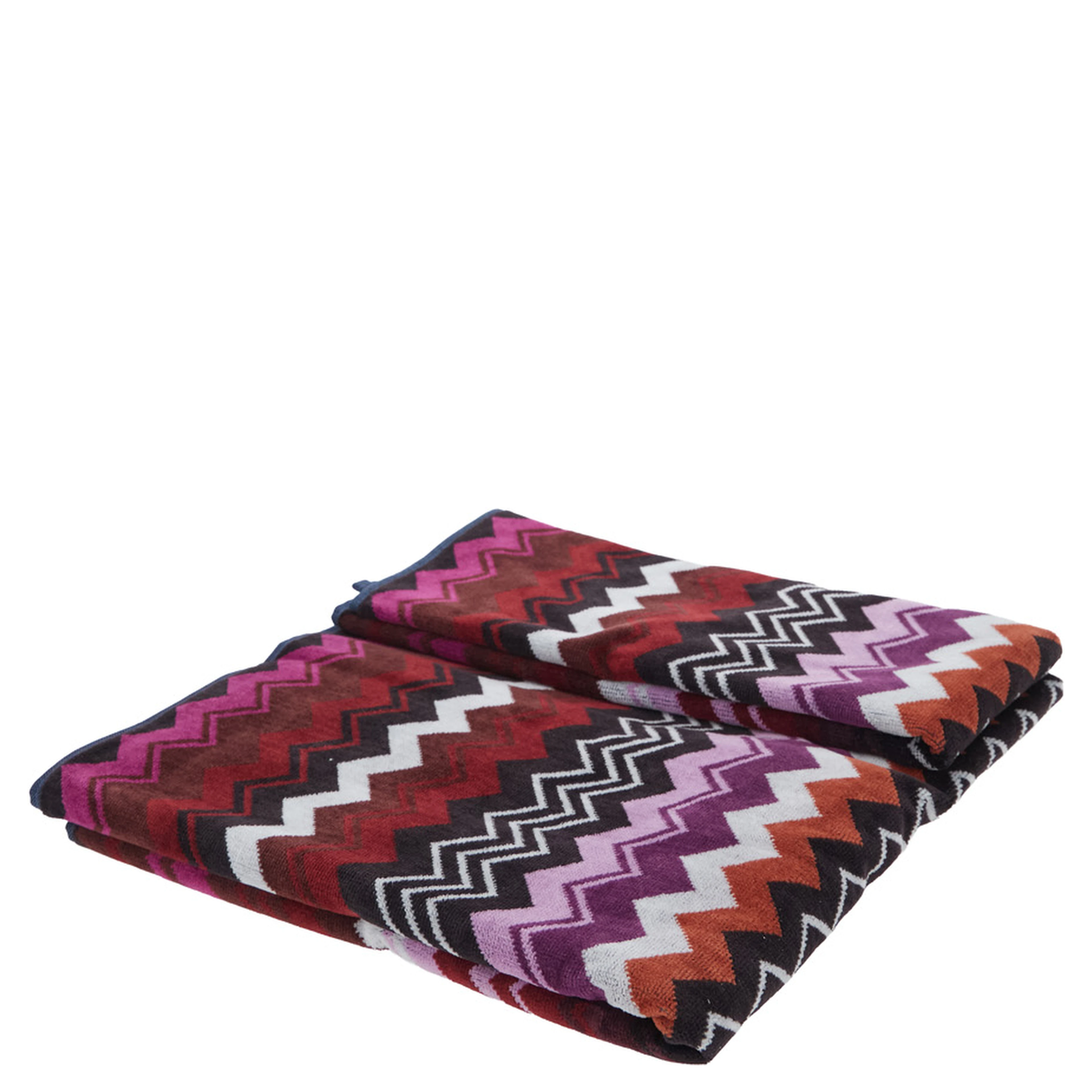 MISSONI HOME Set of 2 towels in multicolored Tech Fabric unisex