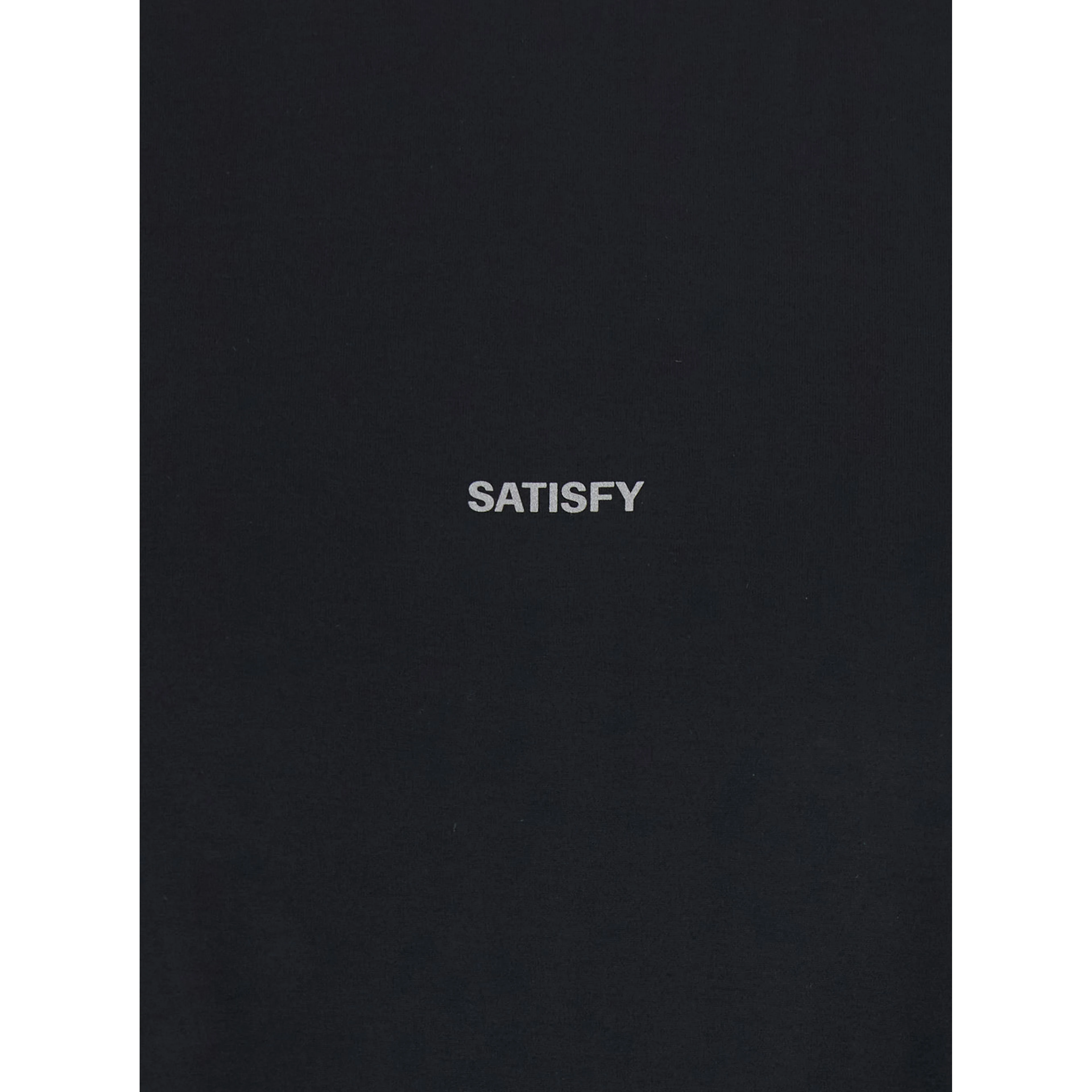 SATISFY AuraLite T-shirt in black fabric for men